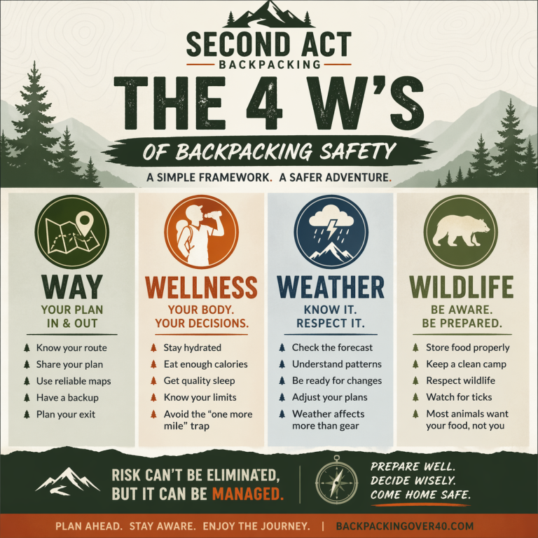 Backpacking Safety For Beginners: Shakedown Trips and the 4 W’s Explained